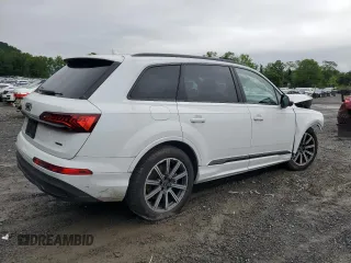 2023 Audi Q7 Premium Plus with VIN WA1LCBF71PD008190, listed as a Copart auction lot 60656225 with 18,154 mi miles and Salvage title. Bid and sale history available at DreamBid. Image 3.