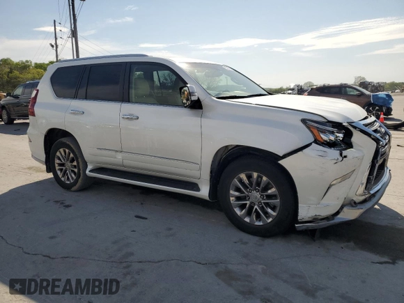 2018 Lexus GX with VIN JTJJM7FX0J5187344, listed as a Copart auction lot 53937375 with 175,168 mi miles and Salvage Title. Bid and sale history available at carsss.com. Image 4.