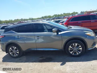 2015 Nissan Murano SL with VIN 5N1AZ2MG1FN281343, listed as a IAAI auction lot 41964042 with 127,146 mi miles. Bid and sale history available at carsss.com. Image 13.