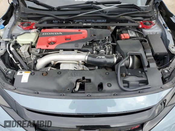 2019 Honda Civic Type R Touring z VIN SHHFK8G7XKU206080, wystawiony jako Copart lot #54005174 z przebiegiem 40 665 mil mil oraz Szkoda całkowita • Salvage title. Historia ofert i sprzedaży dostępna na DreamBid. Obrazek 11.