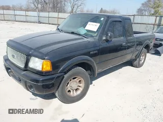 2002 Ford Ranger XLT Appearance with VIN 1FTYR44E62PB07361, listed as a IAAI auction lot 41791785 with 112,728 mi miles. Bid and sale history available at carsss.com. Image 2.