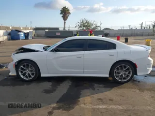 2023 Dodge Charger GT with VIN 2C3CDXHG1PH649165, listed as a IAAI auction lot 41459802 with 25,481 mi miles and . Bid and sale history available at carsss.com. Image 14.
