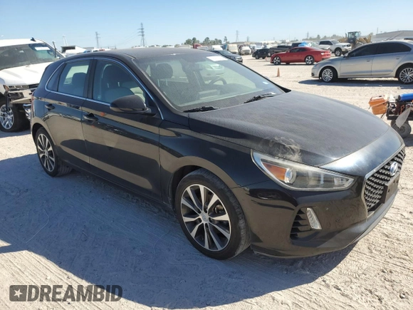 2018 Hyundai Elantra GT with VIN KMHH35LE9JU075493, listed as a Copart auction lot 76923324 with 30,488 mi miles and Clean Title. Bid and sale history available at carsss.com. Image 6.