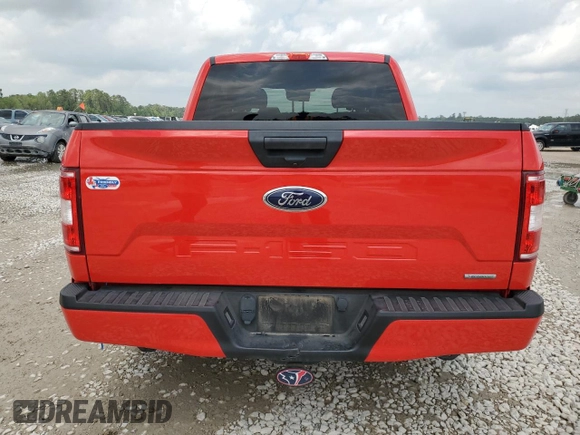 2020 Ford F-150 XL with VIN 1FTEW1CP9LKD74103, listed as a Copart auction lot 50815145 with 53,915 mi miles and Salvage Title. Bid and sale history available at carsss.com. Image 6.