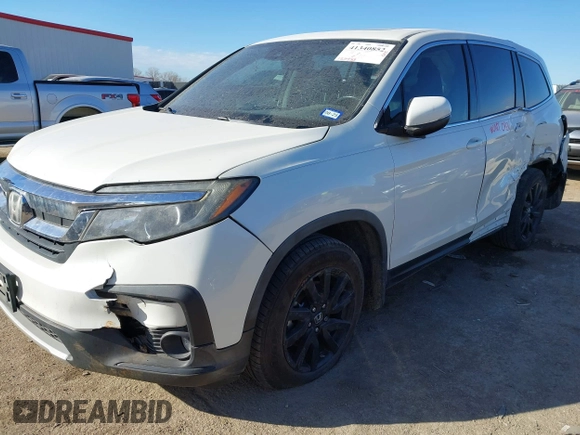 2019 Honda Pilot EX-L with VIN 5FNYF5H59KB017415, listed as a IAAI auction lot 41340852 with 125,433 mi miles and . Bid and sale history available at DreamBid. Image 18.