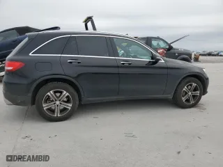 2017 Mercedes-Benz GLC with VIN WDC0G4JB2HF149497, listed as a Copart auction lot 45184615 with 156,265 mi miles and Salvage Title. Bid and sale history available at carsss.com. Image 3.