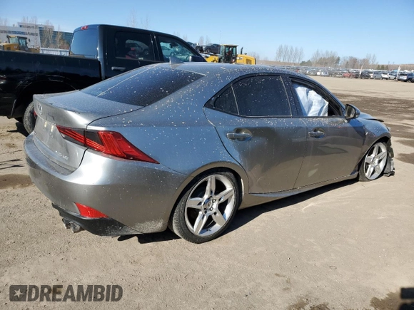 2018 Lexus IS with VIN JTHC81D27J5029389, listed as a Copart auction lot 49286785 with 0 mi miles and Salvage Title. Bid and sale history available at carsss.com. Image 3.