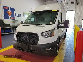 2023 Ford Transit Cargo with VIN 1FTBR1X83PKC09442, listed as a IAAI auction lot 42900649 with 4,332 mi miles and . Bid and sale history available at DreamBid. Image 15.