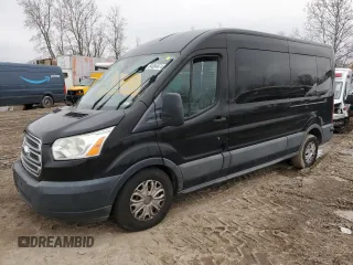 2016 Ford Transit XL z VIN 1FBAX2CM6GKB41085, wystawiony jako Copart lot #84884874 z przebiegiem 105 293 mil mil oraz Szkoda całkowita • Salvage title. Historia ofert i sprzedaży dostępna na DreamBid. Obrazek 1.