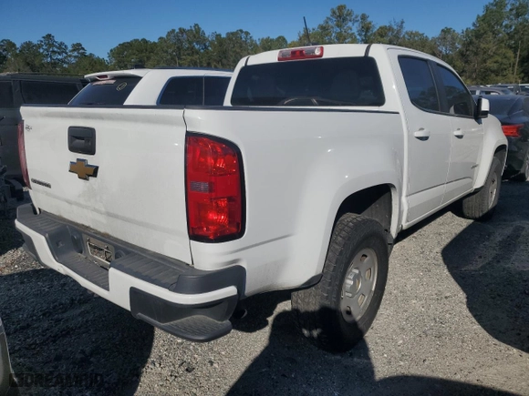 2019 Chevrolet Colorado 2WD Work Truck with VIN 1GCGSBEA7K1352818, listed as a Copart auction lot 82098944 with 197,804 mi miles and Clean Title. Bid and sale history available at carsss.com. Image 3.