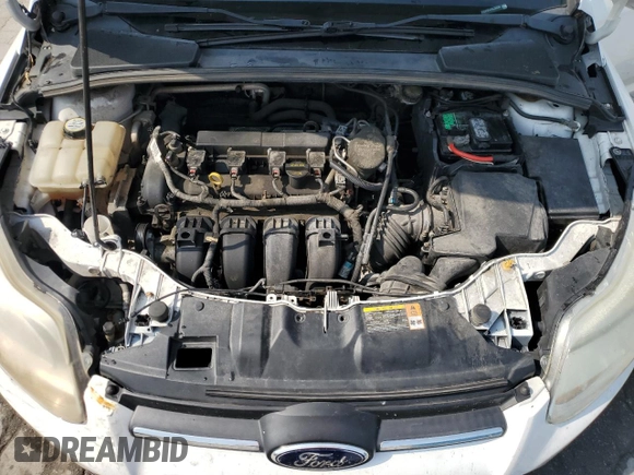 2013 Ford Focus SE with VIN 1FADP3F27DL258565, listed as a Copart auction lot 60662385 with 174,213 mi miles and Salvage title. Bid and sale history available at DreamBid. Image 11.