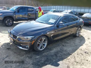 2018 BMW 4 Series 430i xDrive with VIN WBA4J3C54JBG95242, listed as a IAAI auction lot 41180565 with 83,710 mi miles and . Bid and sale history available at DreamBid. Image 17.