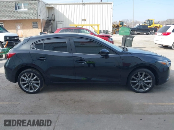 2018 Mazda 3 Touring with VIN 3MZBN1L30JM247097, listed as a IAAI auction lot 41803062 with 61,345 mi miles. Bid and sale history available at carsss.com. Image 13.