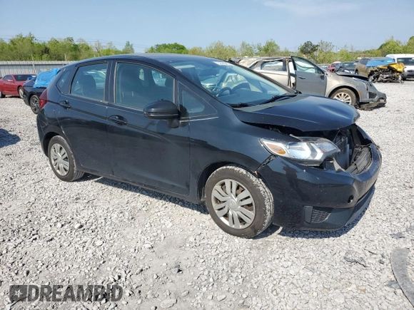 2015 Honda Fit LX with VIN 3HGGK5H56FM736969, listed as a Copart auction lot 52485405 with 142,736 mi miles and Salvage Title. Bid and sale history available at carsss.com. Image 4.
