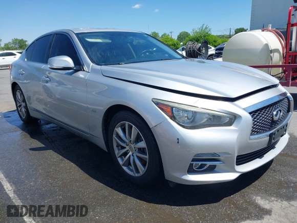 2017 Infiniti Q50 Premium z VIN JN1EV7AP3HM734389, wystawiony jako IAAI lot #42037510 z przebiegiem 125 130 mil mil oraz . Historia ofert i sprzedaży dostępna na DreamBid. Obrazek 1.