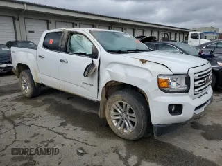 2016 GMC Canyon 4WD SLT z VIN 1GTG6DE35G1371344, wystawiony jako Copart lot #49954915 z przebiegiem 106 345 mil mil oraz Szkody całkowita. Historia ofert i sprzedaży dostępna na DreamBid. Obrazek 4.
