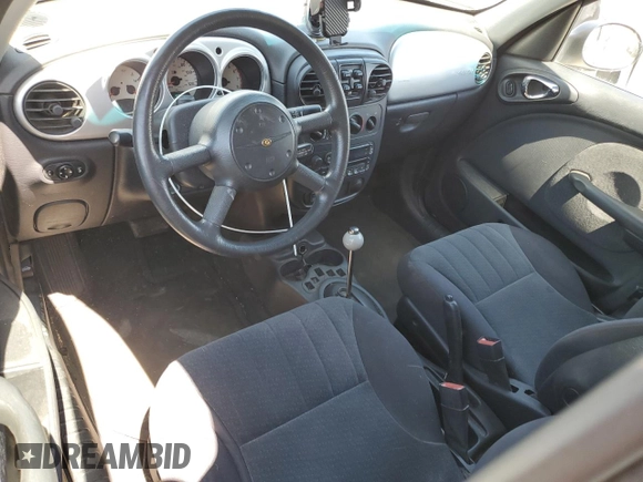 2005 Chrysler PT Cruiser Touring with VIN 3C4FY58B75T539408, listed as a Copart auction lot 55349315 with 146,600 mi miles and Salvage Title. Bid and sale history available at DreamBid. Image 8.