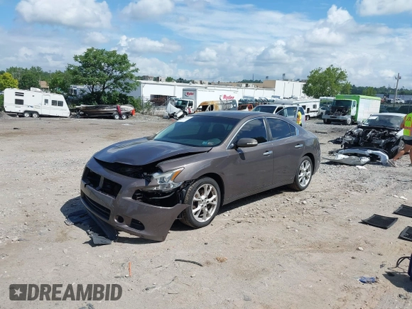 2012 Nissan Maxima SV with VIN 1N4AA5AP4CC828202, listed as a IAAI auction lot 42668292 with 153,030 mi miles and . Bid and sale history available at DreamBid. Image 18.