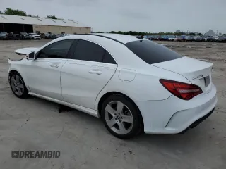 2018 Mercedes-Benz CLA 250 with VIN WDDSJ4EB4JN682611, listed as a Copart auction lot 47801354 with 38,264 mi miles and . Bid and sale history available at DreamBid. Image 2.