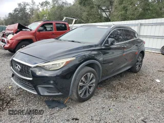 2018 Infiniti QX30 Luxury with VIN SJKCH5CR2JA060545, listed as a Copart auction lot 46004305 with 95,355 mi miles and Clean Title. Bid and sale history available at DreamBid. Image 1.