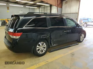 2014 Honda Odyssey EX-L with VIN 5FNRL5H66EB105932, listed as a Copart auction lot 49734905 with 222,723 mi miles and Salvage Title. Bid and sale history available at carsss.com. Image 3.