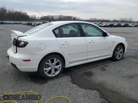 2007 Mazda 3 s Sport with VIN JM1BK323071610819, listed as a Copart auction lot 47551385 with 140,363 mi miles and Salvage Title. Bid and sale history available at carsss.com. Image 3.
