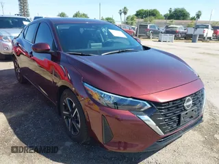 2024 Nissan Sentra SV with VIN 3N1AB8CV9RY379302, listed as a IAAI auction lot 42505057 with 4,839 mi miles and . Bid and sale history available at DreamBid. Image 1.