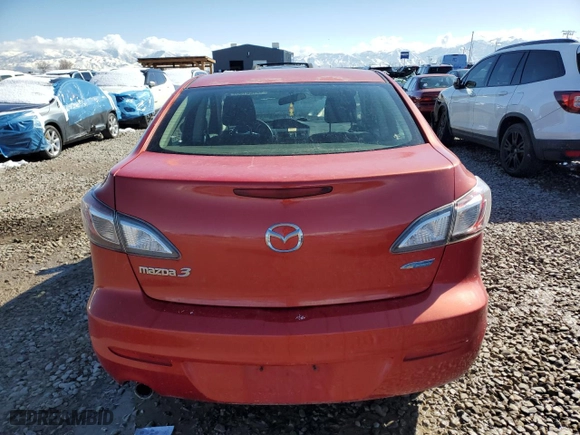 2013 Mazda Mazda3 i Touring with VIN JM1BL1V70D1721298, listed as a Copart auction lot 49423155 with 139,922 mi miles and Salvage Title. Bid and sale history available at carsss.com. Image 6.