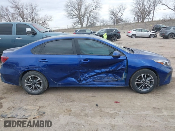 2023 Kia Forte LXS with VIN 3KPF24ADXPE573180, listed as a IAAI auction lot 41877160 with 34,876 mi miles. Bid and sale history available at carsss.com. Image 14.