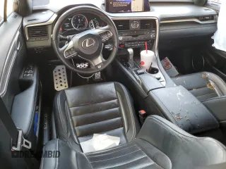 2017 Lexus RX 350 with VIN 2T2BZMCA5HC109190, listed as a Copart auction lot 57750285 with 130,077 mi miles and Salvage title. Bid and sale history available at DreamBid. Image 8.