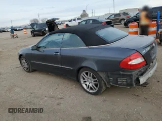 2008 Mercedes-Benz CLK-Class 3.5L with VIN WDBTK56GX8F240284, listed as a Copart auction lot 83068564 with 206,326 mi miles and Salvage Title. Bid and sale history available at carsss.com. Image 2.