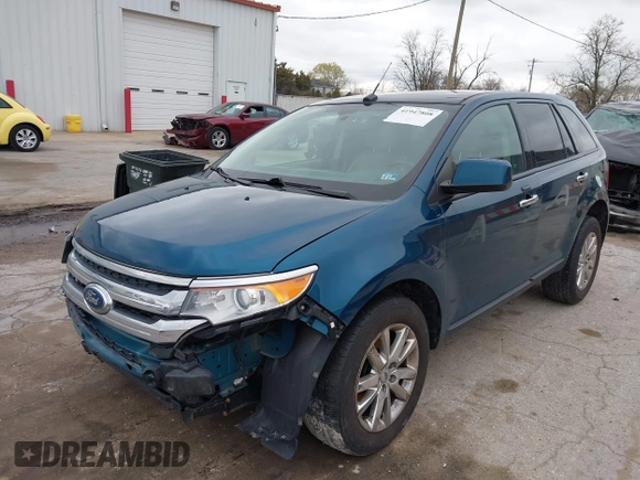 2011 Ford Edge SEL with VIN 2FMDK3JC9BBA41715, listed as a IAAI auction lot 41947808 with 107,341 mi miles. Bid and sale history available at carsss.com. Image 18.