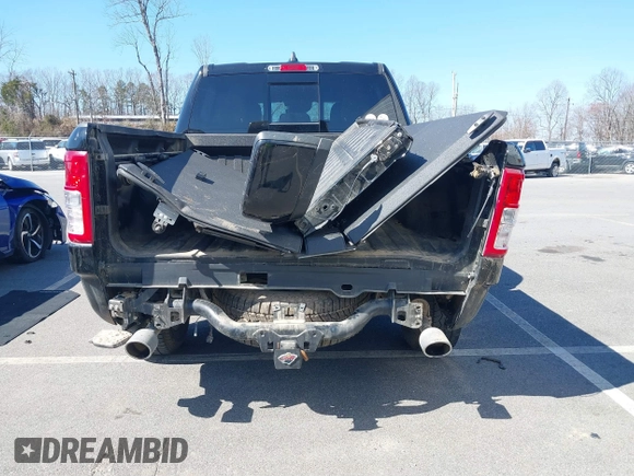 2022 Ram 1500 Big Horn with VIN 1C6SRFFT9NN428671, listed as a IAAI auction lot 41780427 with 63,781 mi miles. Bid and sale history available at carsss.com. Image 17.