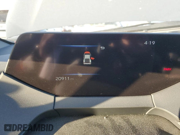 2023 Toyota Prius LE with VIN JTDADABU7P3004165, listed as a Copart auction lot 77584654 with 20,911 mi miles and Salvage Title. Bid and sale history available at DreamBid. Image 9.