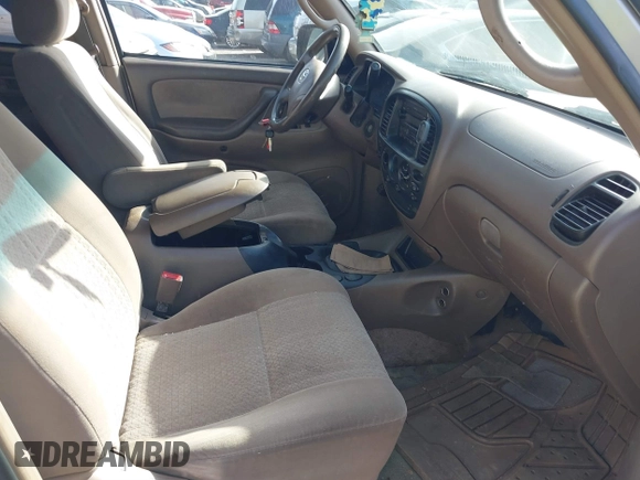 2004 Toyota Tundra SR5 with VIN 5TBET34144S447959, listed as a IAAI auction lot 41752378 with 301,993 mi miles and . Bid and sale history available at DreamBid. Image 5.
