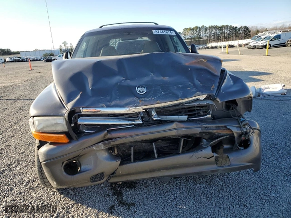2003 Dodge Durango SLT with VIN 1D4HS48NX3F608990, listed as a Copart auction lot 87441674 with 207,385 mi miles and Salvage Title. Bid and sale history available at carsss.com. Image 5.