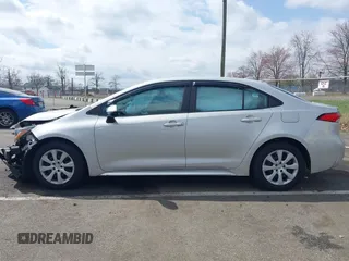 2021 Toyota Corolla LE with VIN 5YFEPMAE8MP219500, listed as a IAAI auction lot 41918596 with 105,576 mi miles and . Bid and sale history available at DreamBid. Image 14.