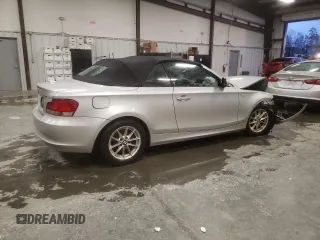 2011 BMW 1 Series 128i with VIN WBAUL7C52BVM80814, listed as a Copart auction lot 45150975 with 186,716 mi miles and Salvage title. Bid and sale history available at DreamBid. Image 3.