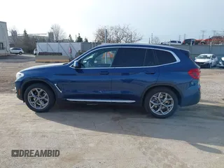 2021 BMW X3 xDrive30i with VIN 5UXTY5C08M9G21116, listed as a IAAI auction lot 41834586 with 51,441 mi miles and . Bid and sale history available at DreamBid. Image 14.