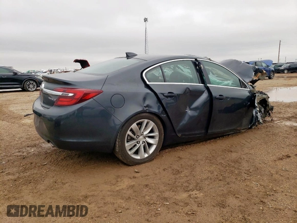 2016 Buick Regal z VIN 2G4GK5EX5G9110470, wystawiony jako Copart lot #59925975 z przebiegiem 59 893 mil mil oraz Szkoda całkowita • Salvage title. Historia ofert i sprzedaży dostępna na DreamBid. Obrazek 3.