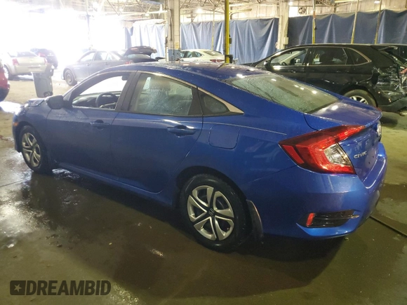 2016 Honda Civic Sedan LX with VIN 19XFC2F53GE033396, listed as a Copart auction lot 49387655 with 180,347 mi miles and Clean Title. Bid and sale history available at carsss.com. Image 2.