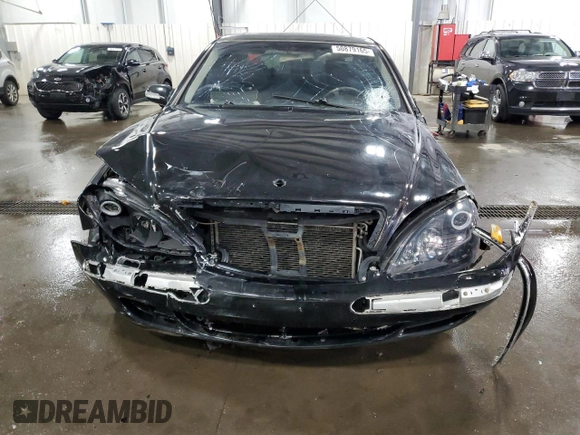 2006 Mercedes-Benz S 350 with VIN WDBNF67J86A480179, listed as a Copart auction lot 50879165 with 213,783 mi miles and Salvage Title. Bid and sale history available at DreamBid. Image 5.