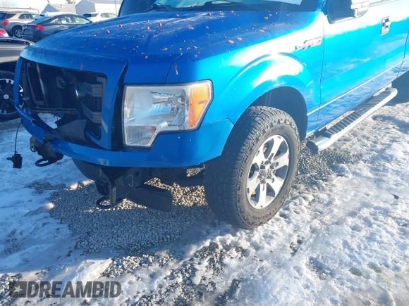 2014 Ford F-150 XL with VIN 1FTFX1EF0EFA27289, listed as a IAAI auction lot 41420909 with 123,045 mi miles. Bid and sale history available at carsss.com. Image 18.