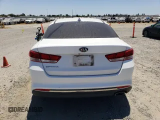 2017 Kia Optima LX with VIN 5XXGT4L30HG166368, listed as a Copart auction lot 61812185 with 115,609 mi miles and Salvage title. Bid and sale history available at DreamBid. Image 6.