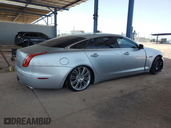 2012 Jaguar XJ Supercharged with VIN SAJWA2GE1CMV28584, listed as a Copart auction lot 63313275 with 74,023 mi miles and Clean title. Bid and sale history available at DreamBid. Image 3.