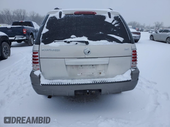 2004 Mercury Mountaineer Convenience z VIN 4M2ZU86W44UJ08815, wystawiony jako Copart lot #44847325 z przebiegiem Nie podano mil oraz Czysty tytuł • Clean title. Historia ofert i sprzedaży dostępna na DreamBid. Obrazek 6.