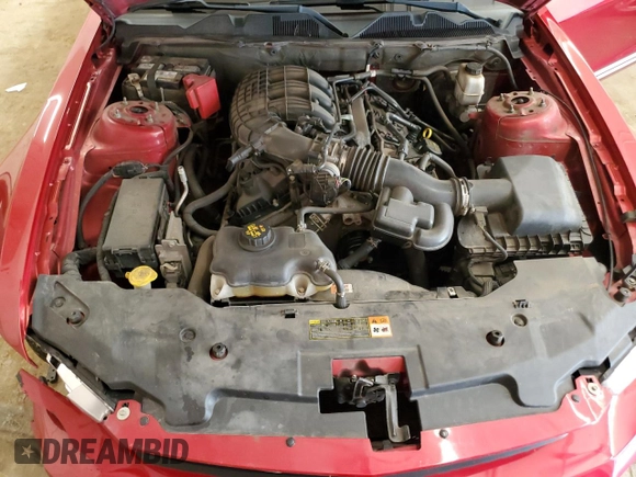 2011 Ford Mustang V6 with VIN 1ZVBP8AM0B5147717, listed as a Copart auction lot 65733365 with 233,357 mi miles and Salvage title. Bid and sale history available at DreamBid. Image 11.