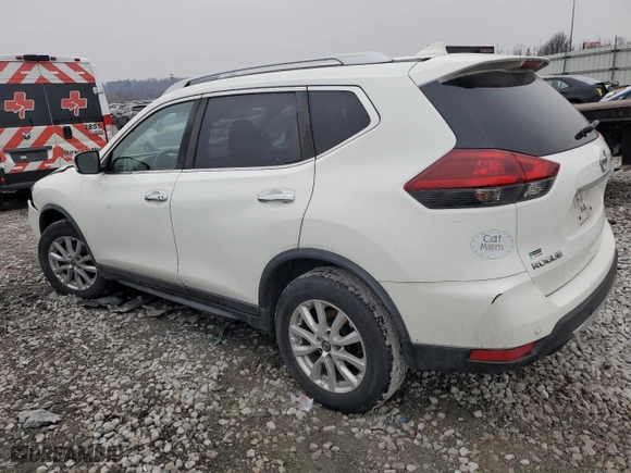 2020 Nissan Rogue SV with VIN JN8AT2MV0LW101140, listed as a Copart auction lot 44317025 with 112,447 mi miles and Salvage Title. Bid and sale history available at carsss.com. Image 2.