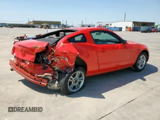 2011 Ford Mustang V6 with VIN 1ZVBP8AM4B5165105, listed as a Copart auction lot 52209855 with 202,568 mi miles and Salvage Title. Bid and sale history available at carsss.com. Image 3.