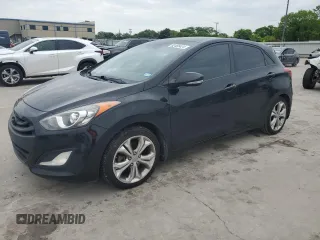 2014 Hyundai Elantra GT with VIN KMHD35LH5EU202013, listed as a Copart auction lot 52465424 with 135,626 mi miles and Clean Title. Bid and sale history available at carsss.com. Image 1.